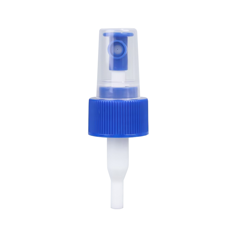 নীল ছোট আঙুলের পাম্প স্প্রেয়ার